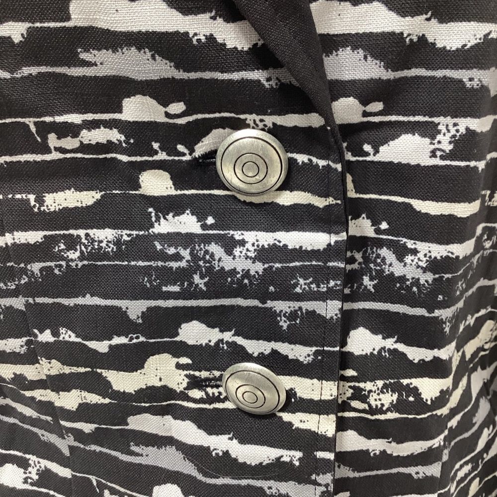 Beppa Cotton Blazer Abstract Design - Picture 2 of 6